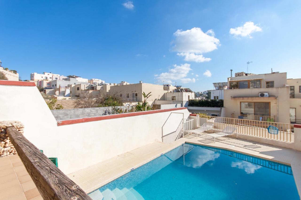 Pool And Sea Merill Apartments - Happy Rentals Mellieha Exterior photo