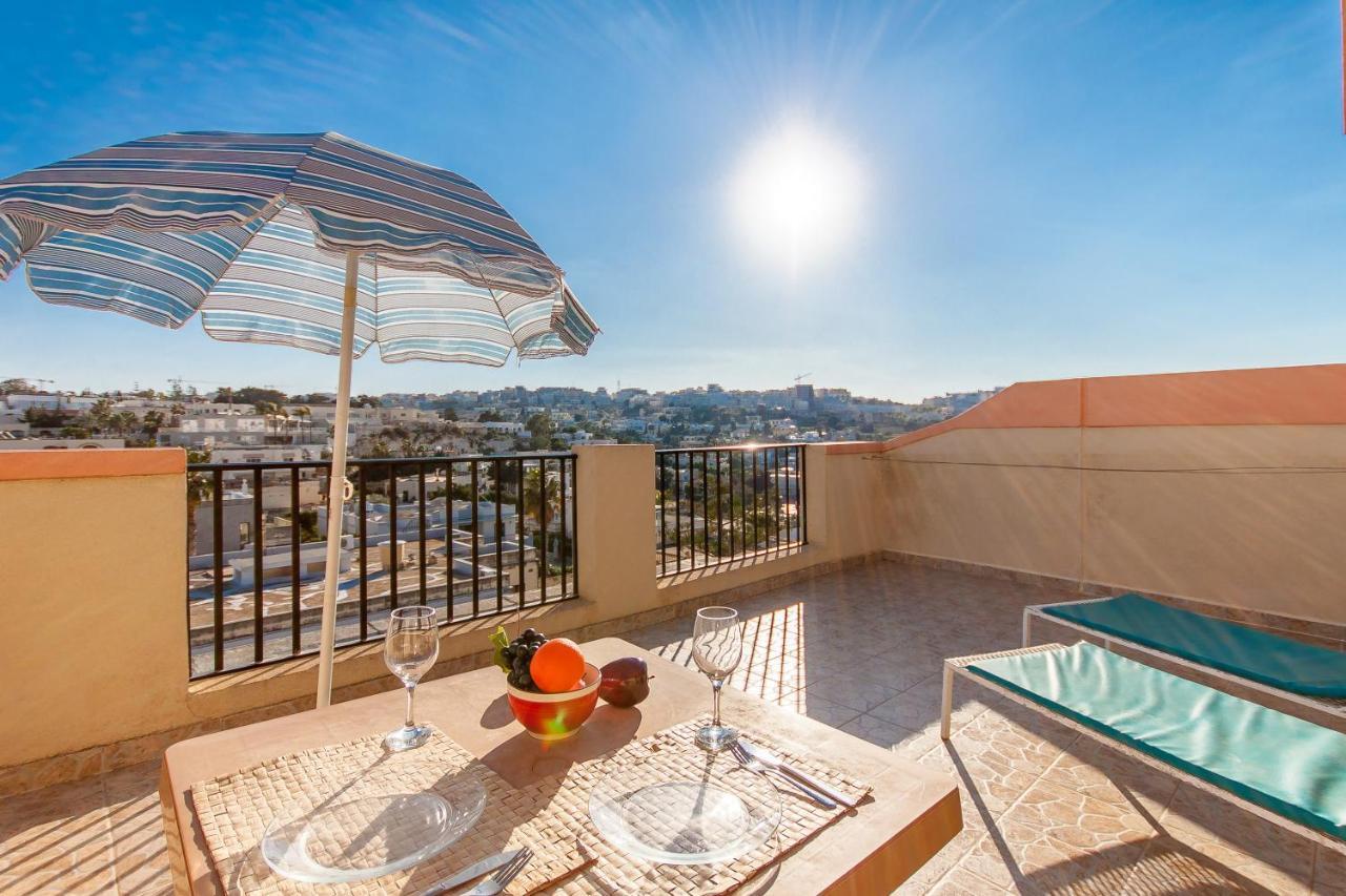 Pool And Sea Merill Apartments - Happy Rentals Mellieha Exterior photo